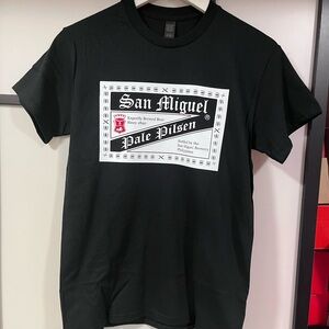 San Miguel Pale Pilsen Beer Philippines Unisex Multi Sizes Black